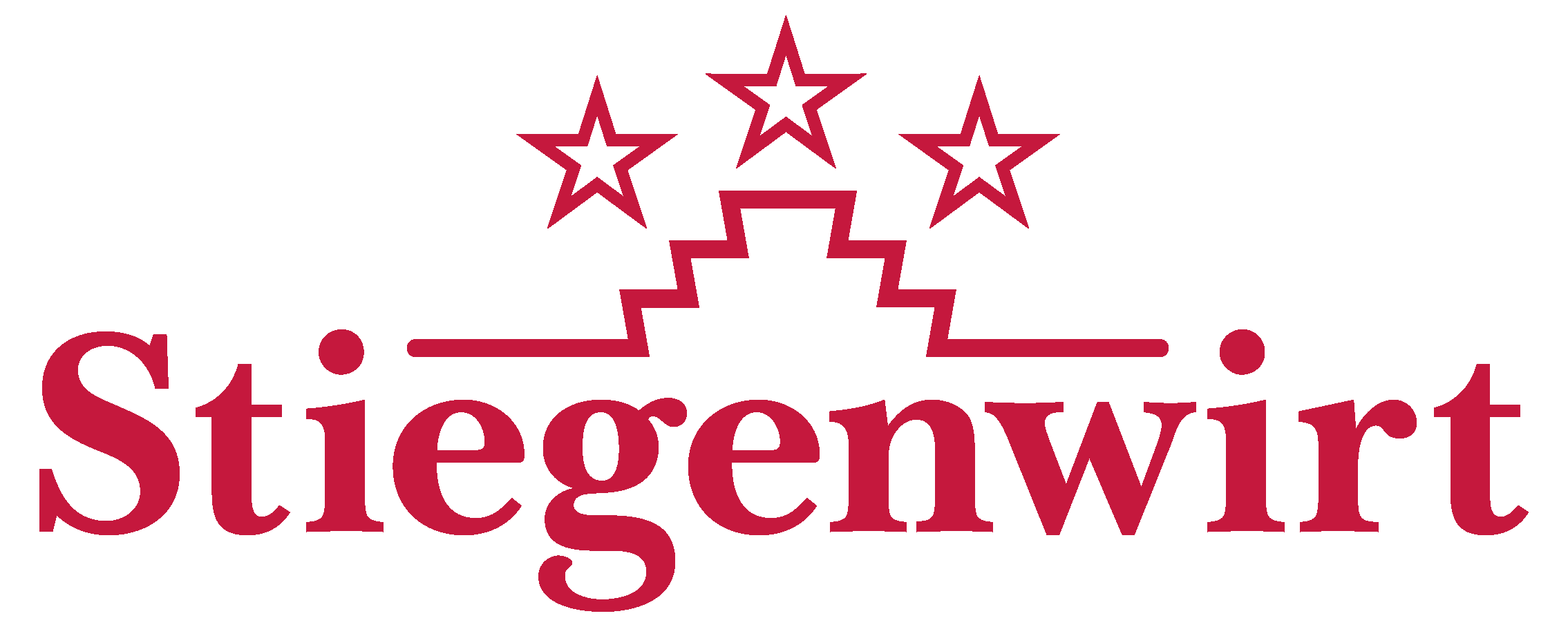 Logo Stiegenwirt in Palfau (rote Version)